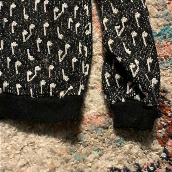 VINTAGE musical notes sweater - Picture 3 of 4